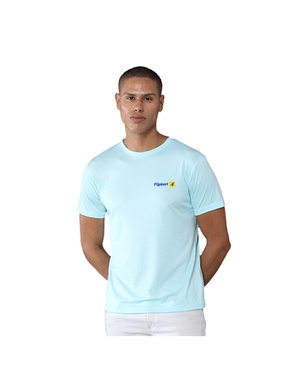 Greys&Blues Mobilitee Round Neck T-Shirt- Mint Blue